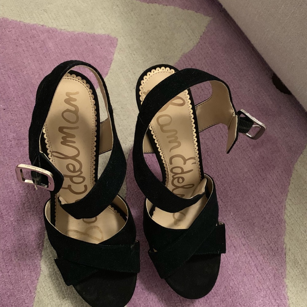 Black heels
